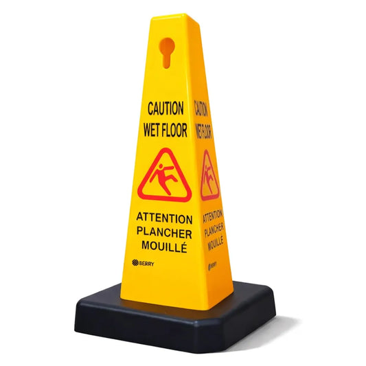 Durable Caution Wet Floor Cone