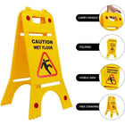 Freestanding Caution Wet Floor Sign