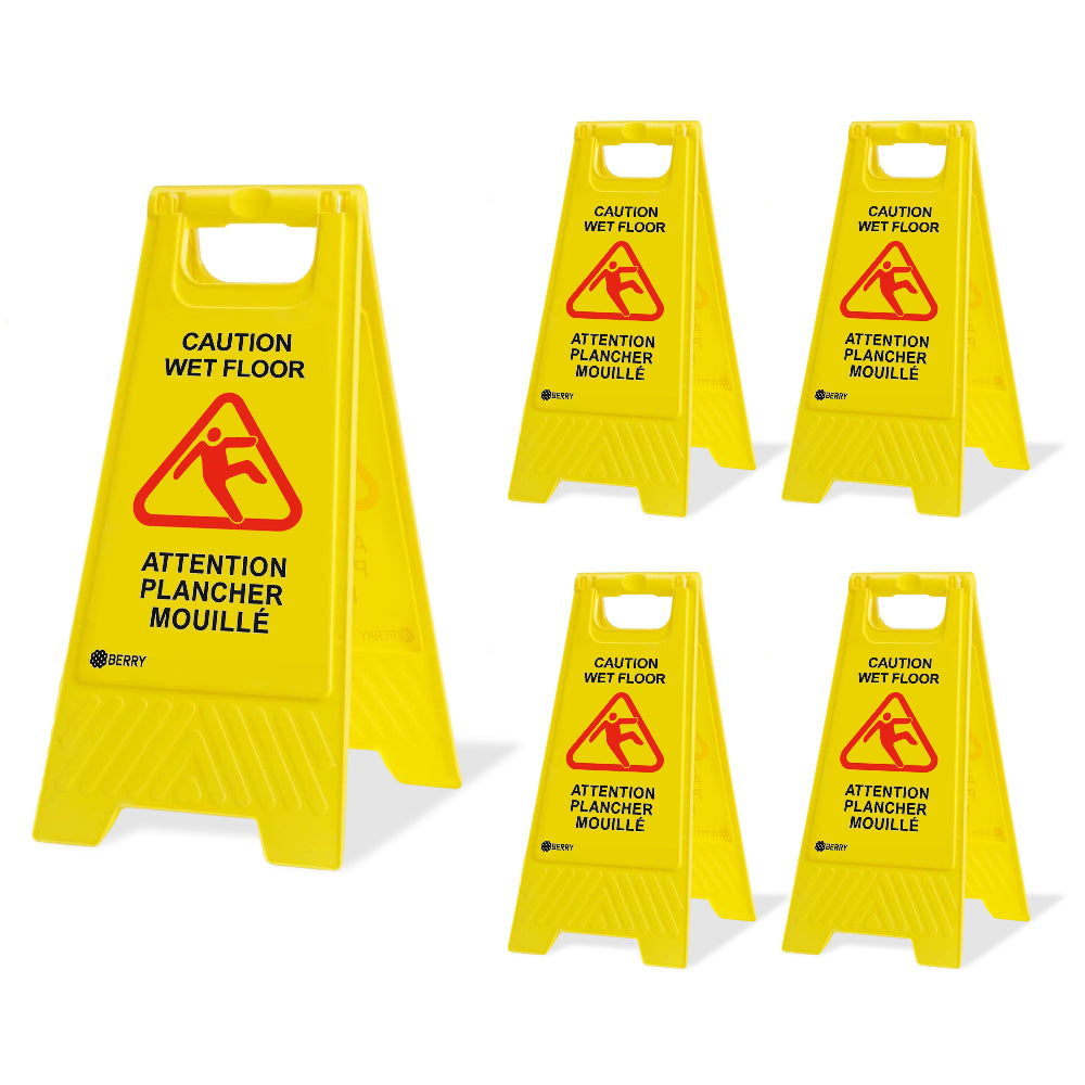 Caution Wet Floor Warning Sign