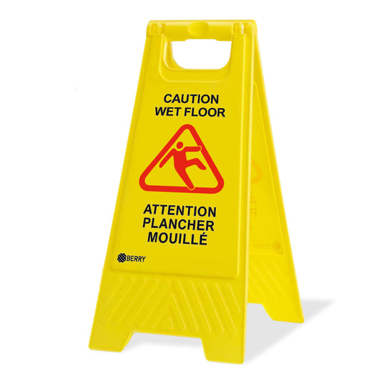 Caution Wet Floor Warning Sign