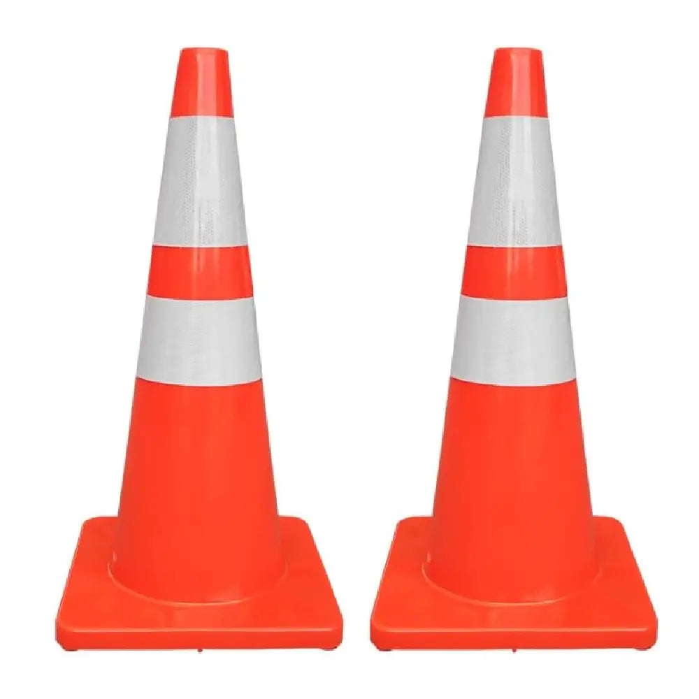 28 Inch Flexible Traffic Cone for Road Safety