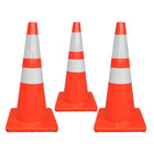 28 Inch Flexible Traffic Cone for Road Safety