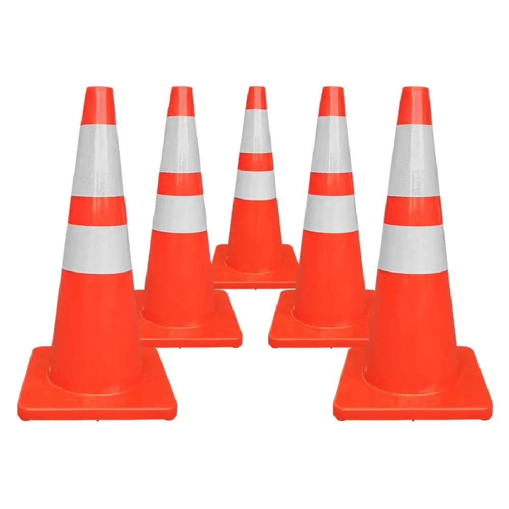 28 Inch Flexible Traffic Cone for Road Safety