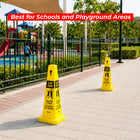 Bilingual Warning Cone