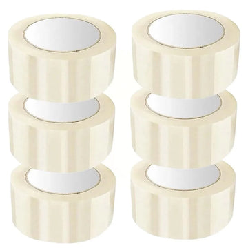 Ruban d’emballage – 2 po x 100 m – 6 rouleaux