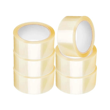 Packing Tape - 2" x 70 yds - 6 Rolls