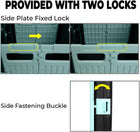 Foldable Plastic Cart With Side Lock