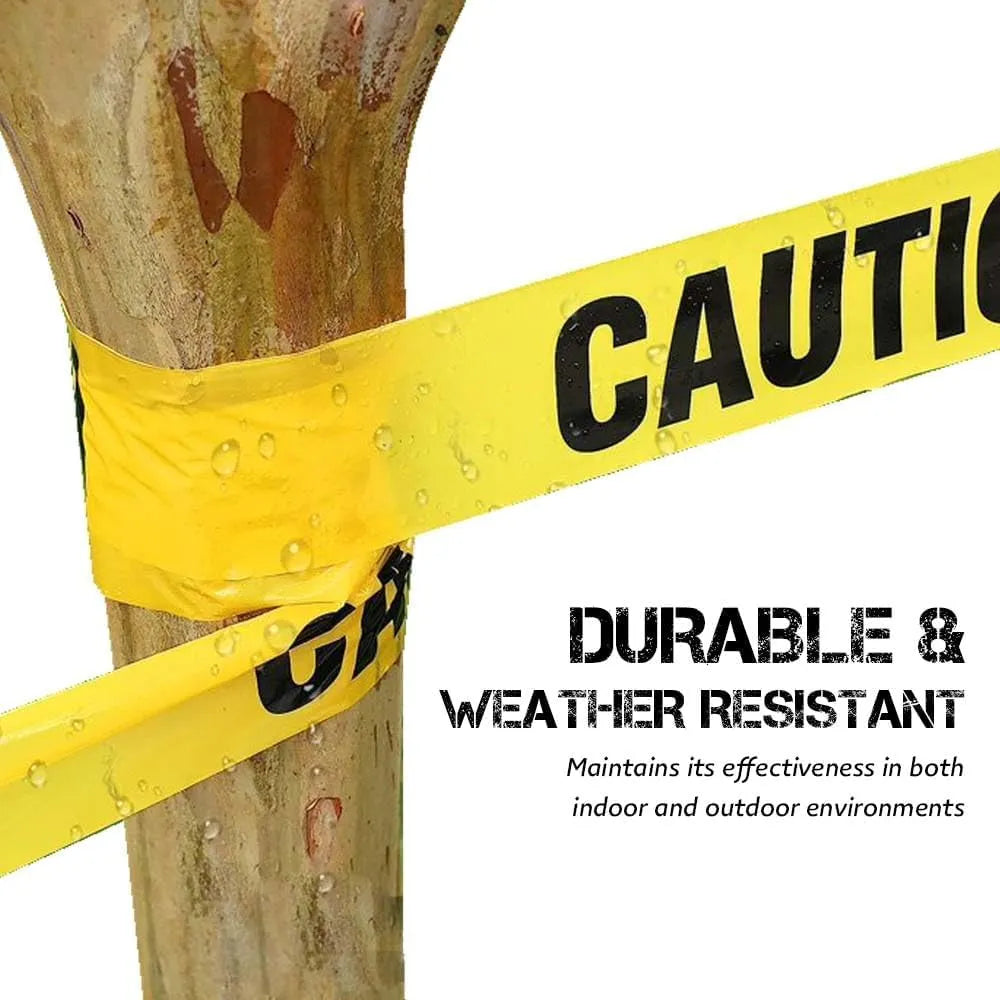 Weather Resistant Caution Tape
