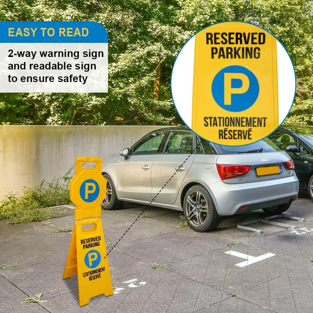High Visibility Reserved Parking Signs