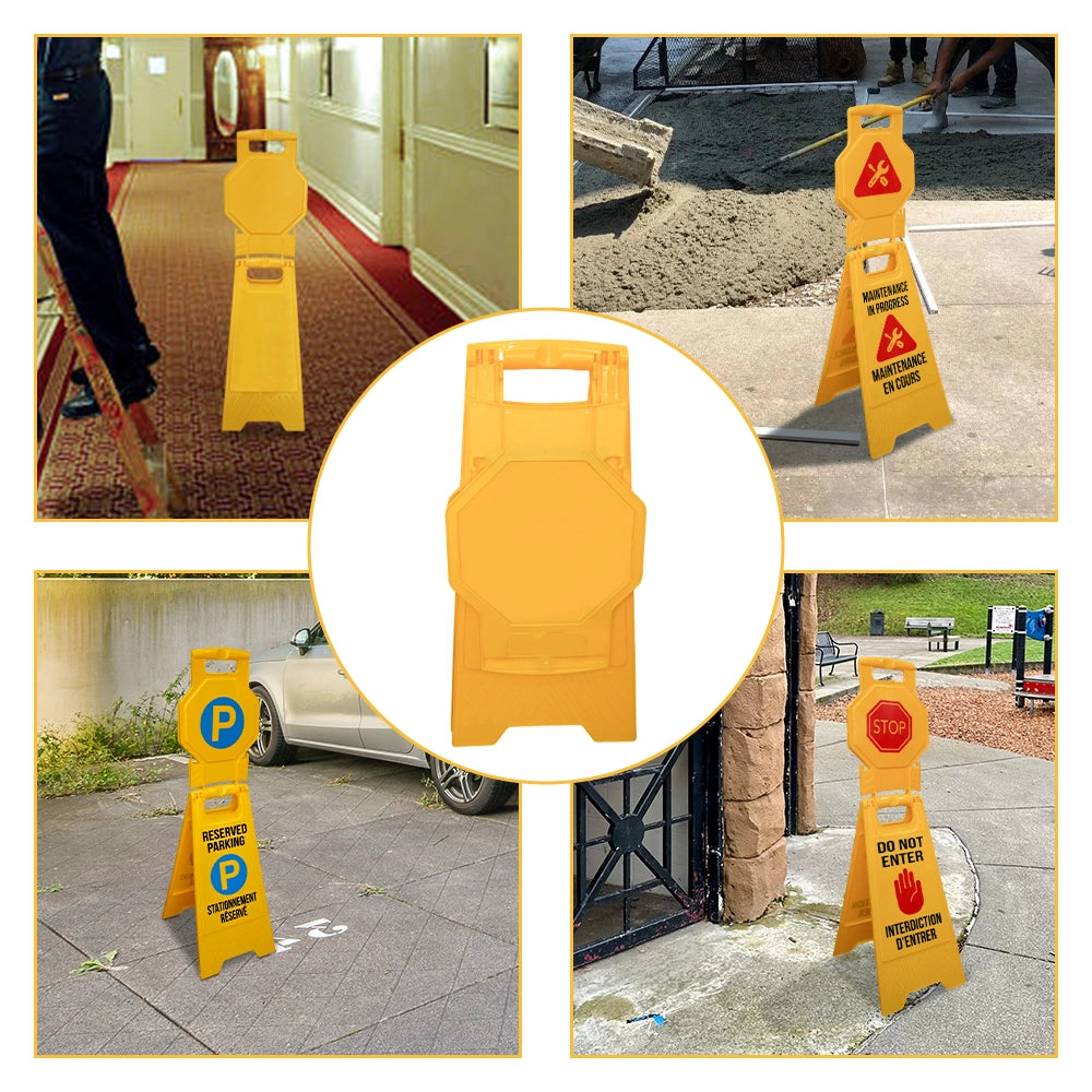 warning signs outside