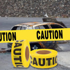 Access Control Caution Warning Tape