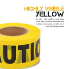 High Visible Warning Tape Yellow