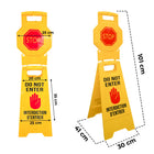 Warning Floor Do Not Enter Dimensions