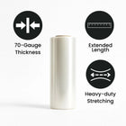 durable clear stretch wrap roll for moving and storage needs