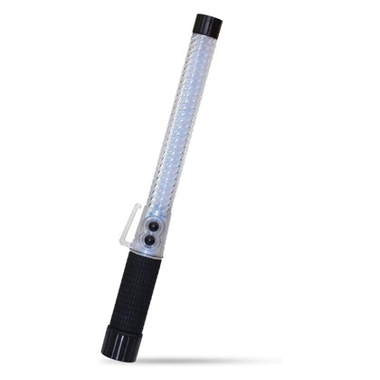 Compact Size Traffic Safety Wand Baton LED Light - Green and Red Color | Rechargeable Battery Safety Baton