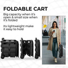 Foldable Plastic Shopping Cart