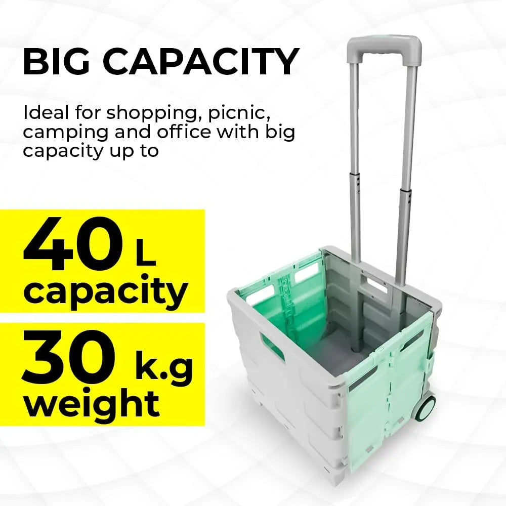 Foldable Plastic Trolley 