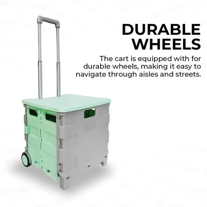 Foldable Plastic Trolley 