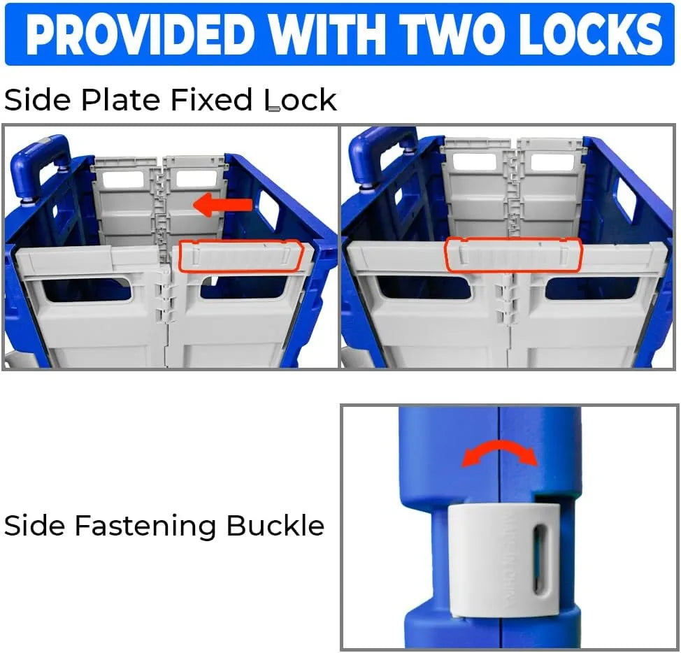 Utility Trolley With Locks