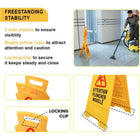 Foldable Double Side Caution Warning Signs