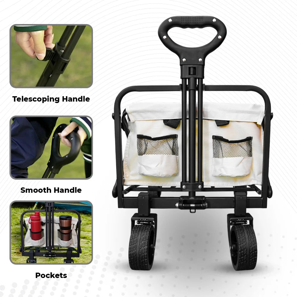 Wagon Trolley With Storage Pocket