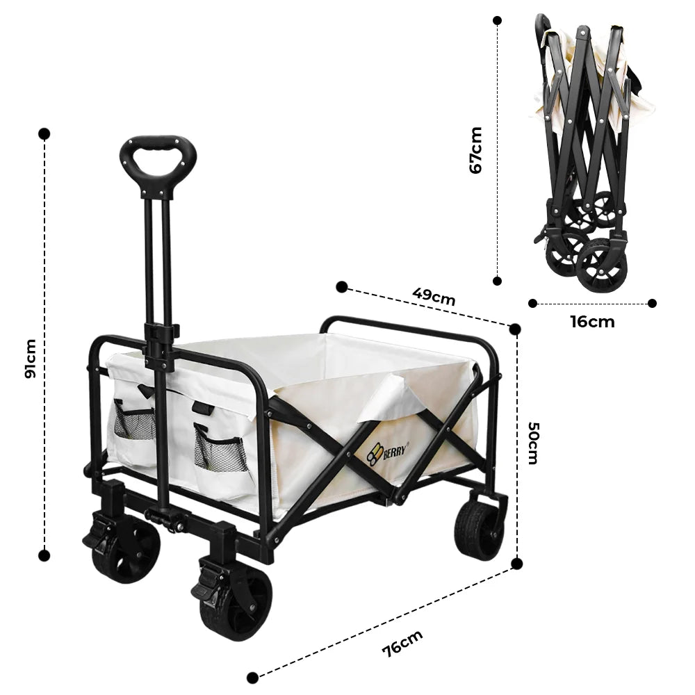 Weather Resistant Wagon Trolley