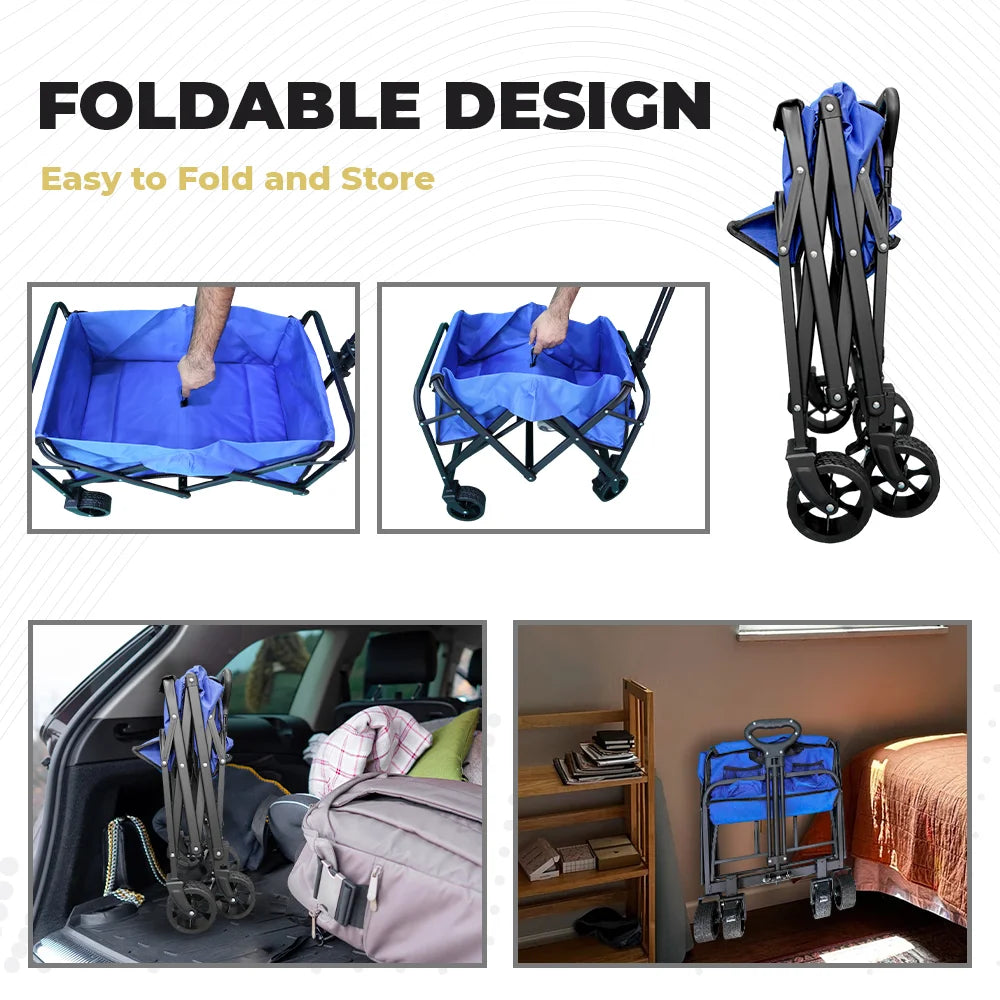 Easy To Fold Shopping Trolley