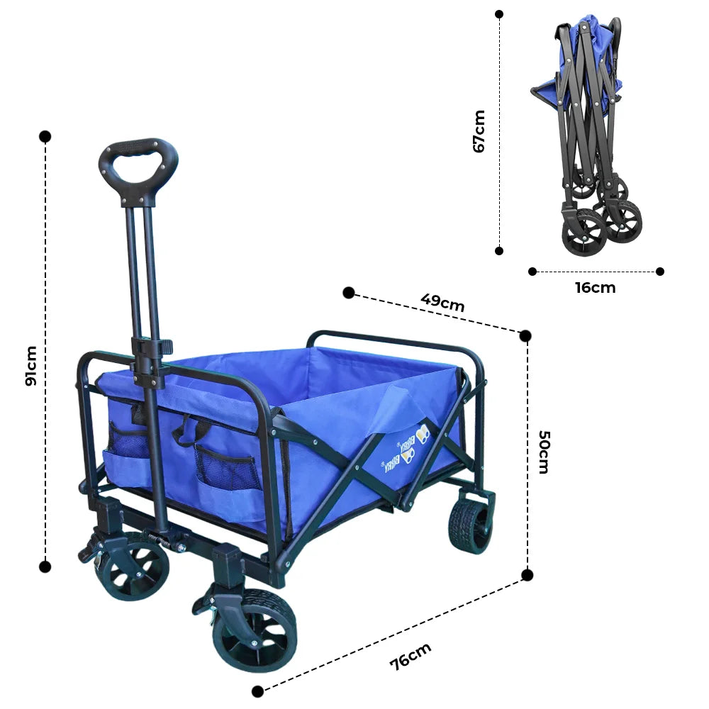 wagon trolley blue from birigroupca