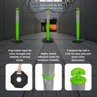 Weather Resistant Delineator Safety Post
