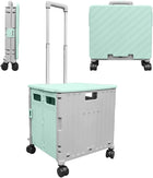 Foldable plastic cart