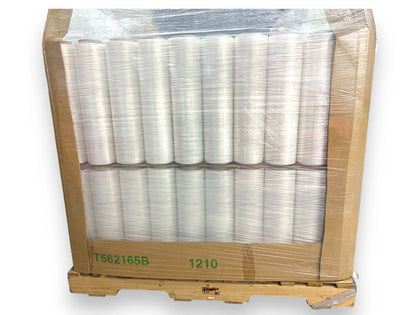 half skid plastic wrap film clear – 120 Rolls of 18" x 1500 ft