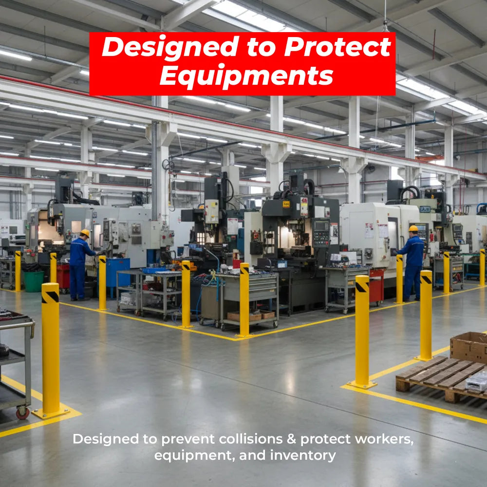 Heavy Duty Steel Bollards 46in