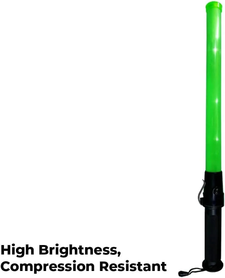High brightness safety baton
