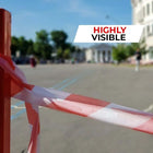 high visibility warning tape