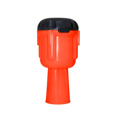 Retractable Traffic Cone Topper Tape - 9 Meter | Cone Belt Barrier Red color | Cone Mountable Emergency Warning Belt | High Visibility Retractable Belt Stanchion