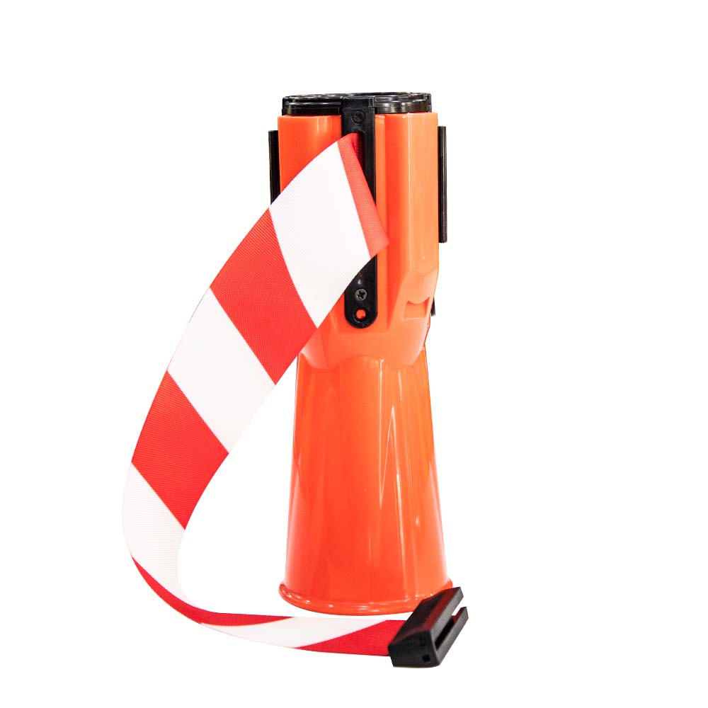 Traffic Cone Caution Topper Barrier Belt