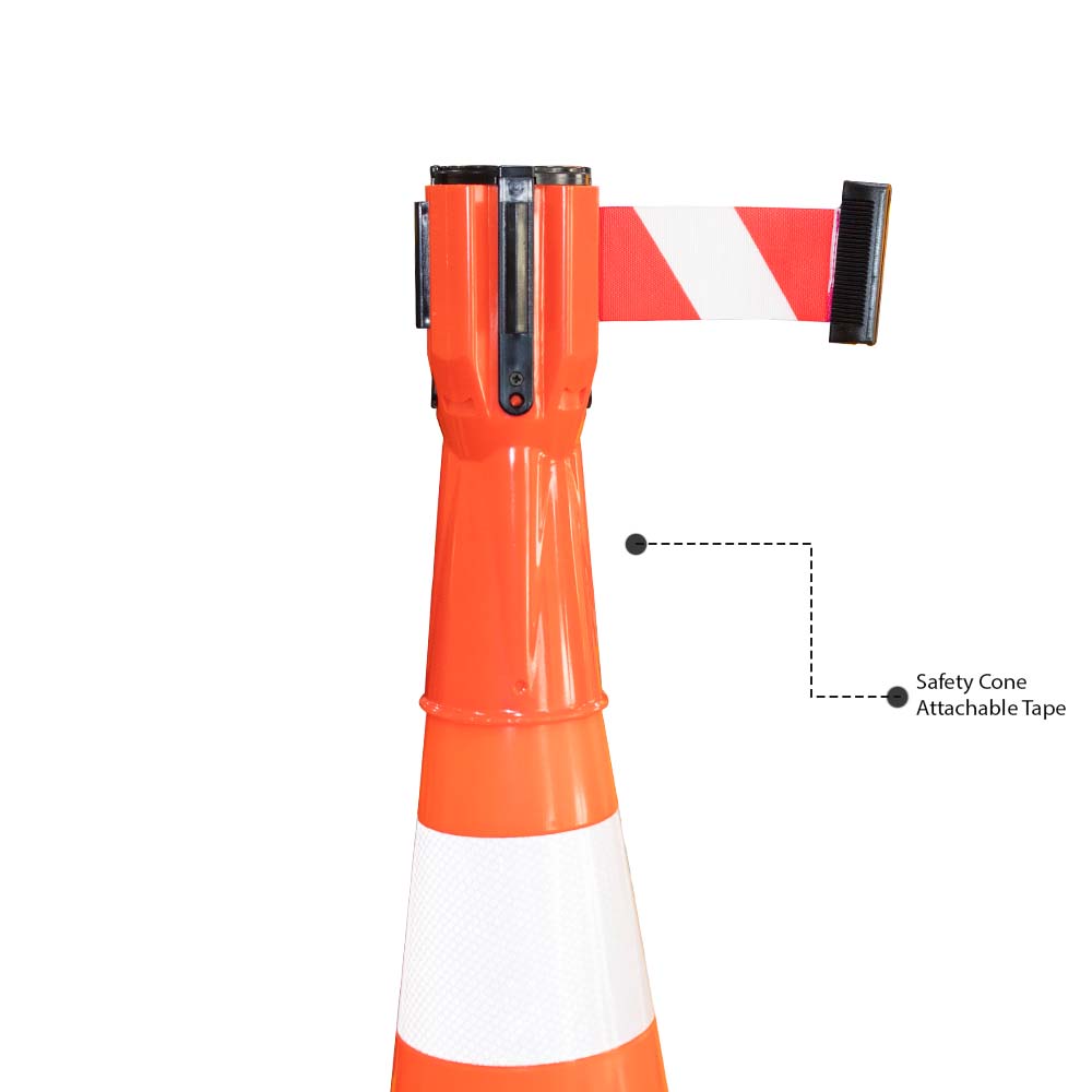 Retractable Traffic Cone Caution Tape 3 Meter