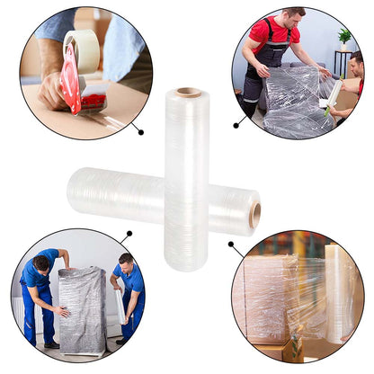 6 rolls of stretch wrap | plastic wrap 18" 2.5kg each 1500ft total 15kg