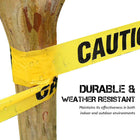 Durable Access Control Caution Tape