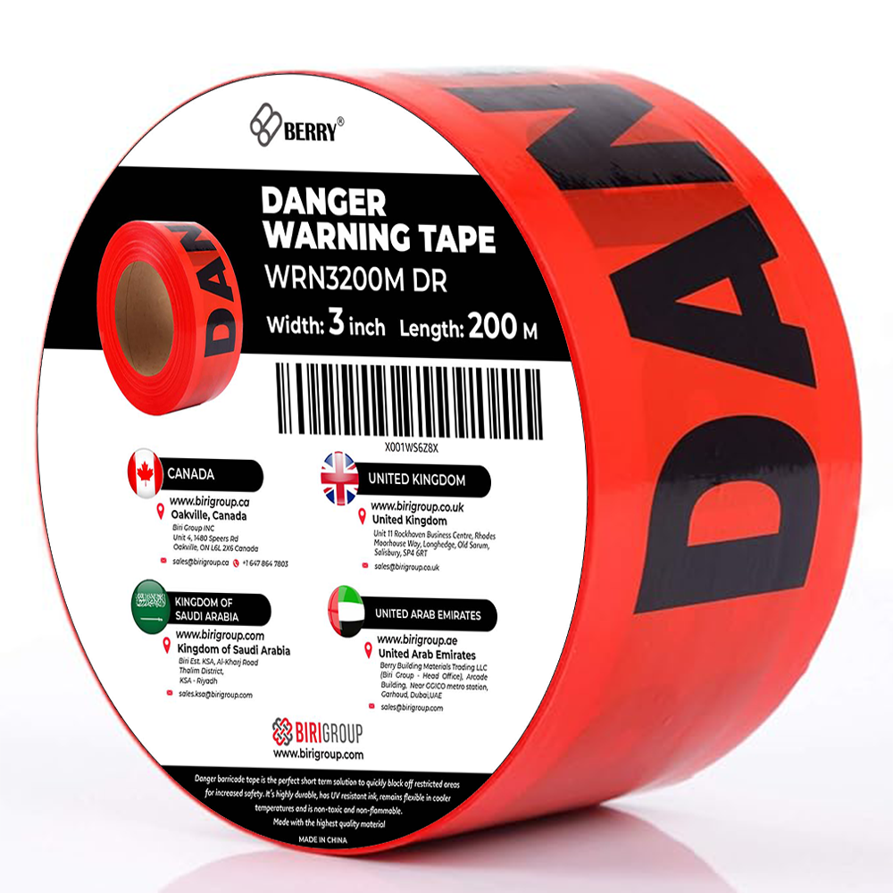 danger warning tape