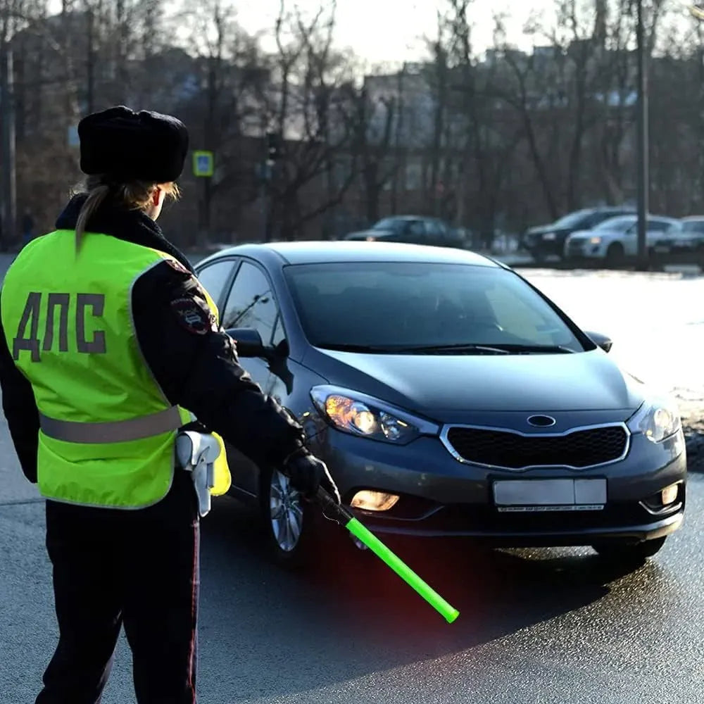 Safety wand baton