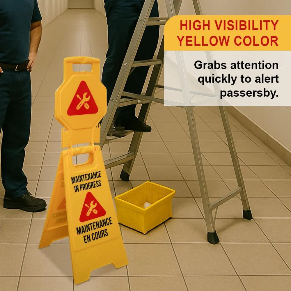 Maintenance Work in Progress Sign