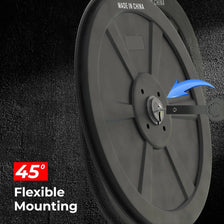 Convex Mirror With Flexible Mount