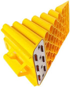 Vehicle Wheel Chock With Metal Base