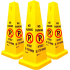 No Parking Cone 3pcs