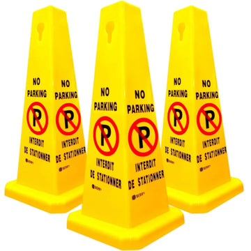 Cône de signalisation « Stationnement interdit »
