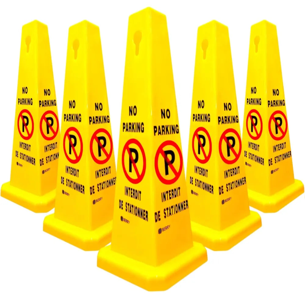 No Parking Cone 5pcs