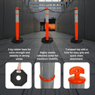 Weather Resistant Traffic Reflective Post Delineator
