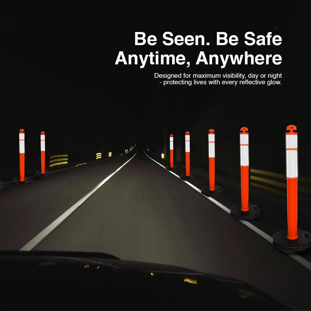 High Visibility Reflective Delineators Post