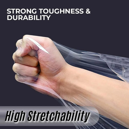 clear packaging stretch wrap roll for secure load protection